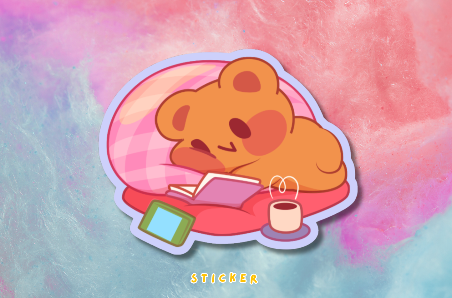 Cozy Bear Sticker PATREON EXCLUSIVE - April 2026