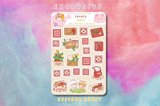 Lovely Mail Sheet PATREON EXCLUSIVE - February 2026
