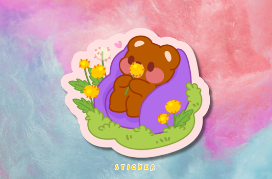 Sweet Meadow Nap Sticker PATREON EXCLUSIVE - January 2026