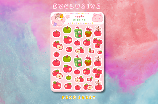 Apple Picking Deco Sheet PATREON EXCLUSIVE - January 2026