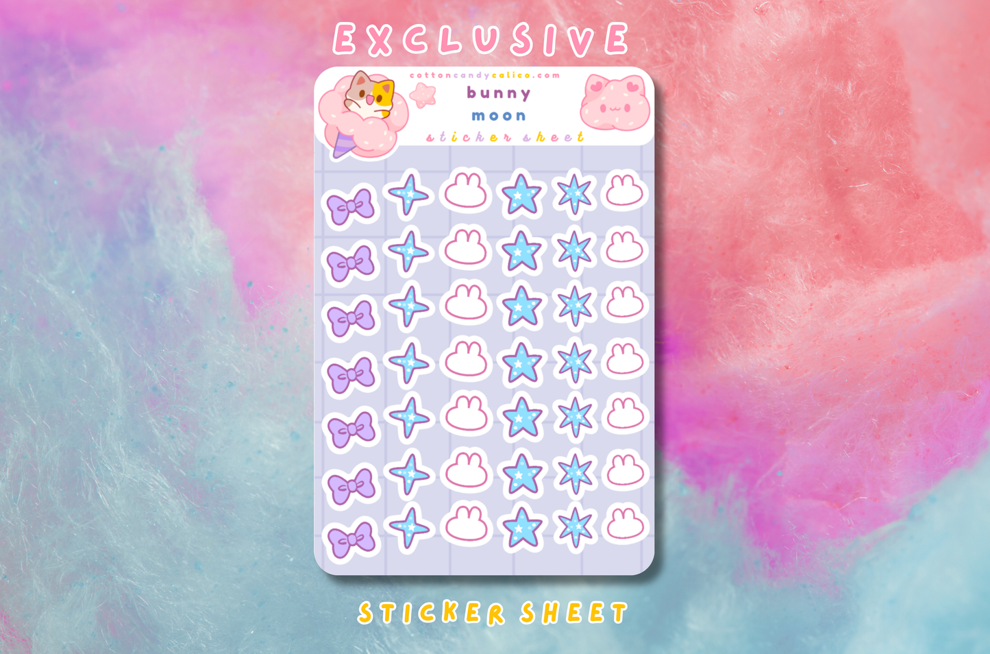 Bunny Moon Deco Sheet PATREON EXCLUSIVE - February 2026