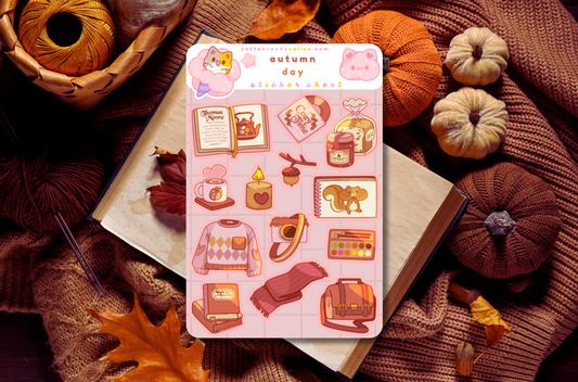 Autumn Day Sticker Sheet