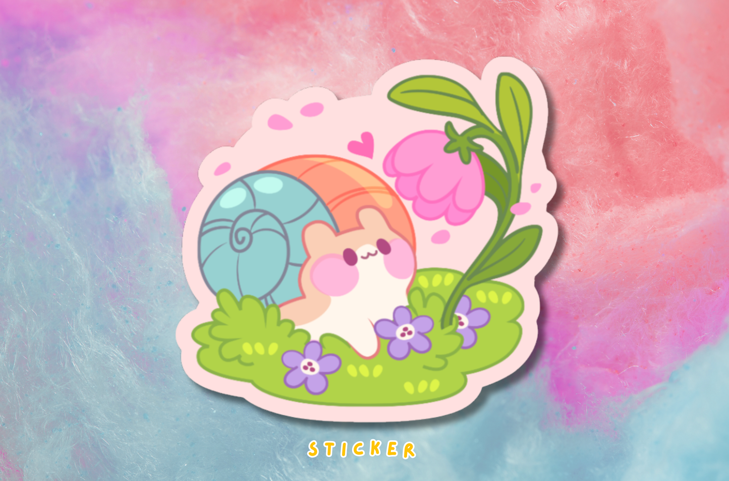 Spring Snail Sticker PATREON EXCLUSIVE - March 2026