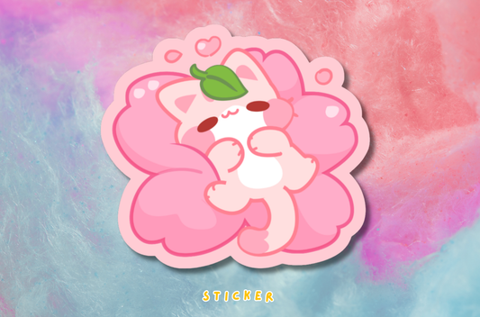 Sakura Flower Cat Sticker PATREON EXCLUSIVE - May 2026